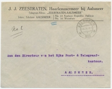 Firma envelop Aalsmeer 1922