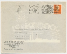 Firma envelop Tilburg 1952 - De Regenboog