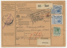 Em. Veth Pakketkaart Sittard - Zwitserland 1932