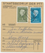 Em. Juliana Adreskaart Minnertsga - Den Haag 1973