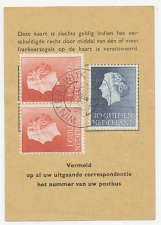 Em. Juliana Postbuskaartje Winterswijk 1968