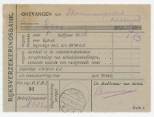 Aalsmeer 1916 - Kwitantie R.V.B.
