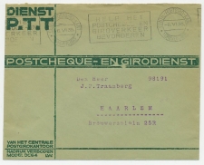 Machinestempel Postgiro kantoor Den Haag 1936