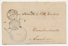 Amsterdam 1886 - Directie Rijkspostspaarbank - Bewijs van inlage