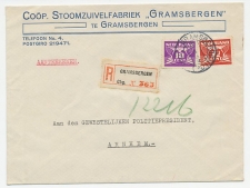 Em. Duif Aangetekend Gramsbergen - Arnhem 1943