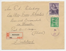 Em. Zeehelden 1943 Aangetekend Mijdrecht - Duitsland 
