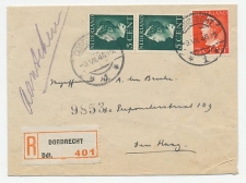 Em. Konijnenburg Aangetekend Dordrecht - Den Haag 1946