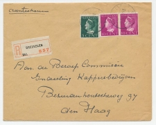 Em. Konijnenburg Aangetekend Breukelen - Den Haag 1947