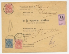 Em. Bontkraag Aangetekend / Valeurs a Recouvrer Haarlem 1905