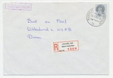 Em. Beatrix Aangetekend Hoorn Rijdend Postkantoor 1986