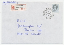 Em. Beatrix Aangetekend Hoorn Rijdend Postkantoor 1988