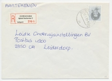 Em. Beatrix Aangetekend Gorinchem C Rijdend Postkantoor 1988