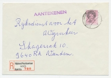 Em. Beatrix Aangetekend Goes Rijdend Postkantoor 1986