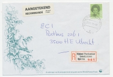 Em. Beatrix Aangetekend Emmeloord Rijdend Postkantoor 1991