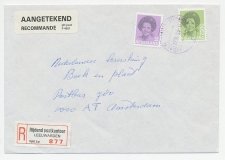 Em. Beatrix Aangetekend Leeuwarden Rijdend Postkantoor 1993
