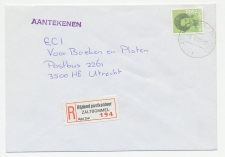 Em. Beatrix Aangetekend Zaltbommel Rijdend Postkantoor 1991