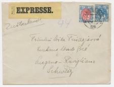 Em. Bontkraag Expresse Amsterdam - Zwitserland 1918