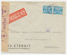 Em. Duif Expresse Amsterdam - Belgie 1943