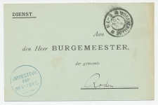 Dienst Den Haag - Roden 1902 - Inspecteur der Infanterie