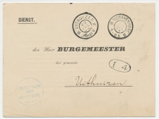 Dienst Den Haag - Uithuizen 1904 - Inspecteur der Infanterie