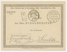 Dienst Groningen - Smilde 1907 - Provinciaal Adjudant
