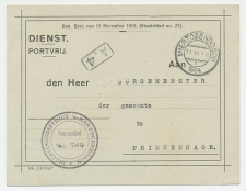 Dienst s Hertogenbosch - Princenhage 1924 - Indelingsdistrict
