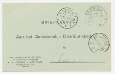 Dienst Veendam - Leens 1918 - Distributiewet