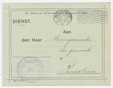 Dienst Rotterdam - Zuidland 1919 - Commandant Landweer