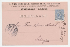 Firma briefkaart Kampen 1897 - IJzerwaren / Artikelen