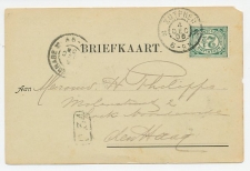 Firma briefkaart Zutphen 1906 - Hotel / Cafe / Stalhouderij