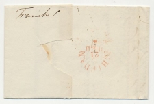 Distributiekantoor Franeker - Leeuwarden - Schiedam 1832