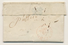 Distributiekantoor Putten - Amersfoort - Amsterdam 1834