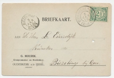 Firma briefkaart Ouderkerk a/d IJssel 1912 - Klompenmaker 
