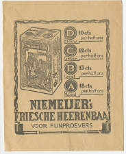 Firma envelop + rekening Sneek 1931 - Tabak 