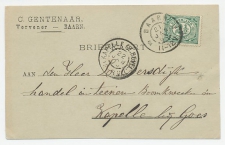 Firma briefkaart Baarn 1903 - Vervener