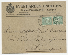 Firma envelop Kampen 1909 - Meubelfabriek