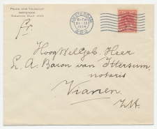 Envelop Amsterdam 1914 - Paleis voor Volksvlijt