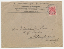 Firma envelop Vlaardingen 1910 - Haringrederij / Wijn 