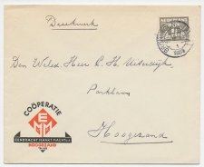 Firma envelop Hoogezand 1939 - Cooperatie