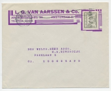 Firma envelop Amsterdam 1939 