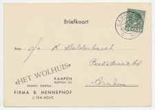 Firma briefkaart Kampen 1936 - Het Wolhuis