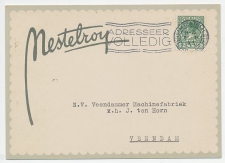 Firma briefkaart Amsterdam 1931 - Papierindustrie