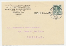 Firma briefkaart Tegelen 1933 - IJzergieterij