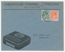 Firma envelop Deventer 1933 - Carbonia