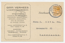 Firma briefkaart s Hertogenbosch 1926 - Groothandel
