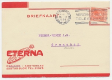 Firma briefkaart Amsterdam 1934 - Horloge / Eterna