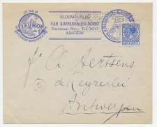 Firma envelop Arnhem 1939 - Bloemen / Fleurop