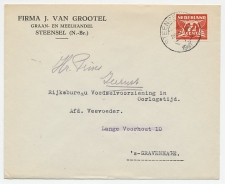 Firma envelop Steensel 1941 - Graan / Meelhandel