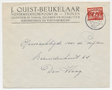 Firma envelop Tholen 1942