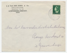 Firma envelop Achterberg - Rhenen 1940 - Graanhandel